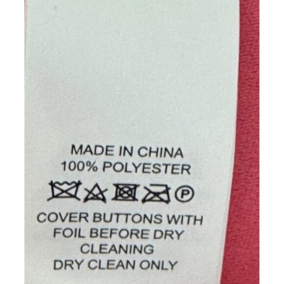 Kate Spade Cold Shoulder Shift Dress Petunia Pink Coral‎ Size Large Summer Party - Picture 11 of 12